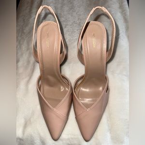 Brand New Pretty Little Thing Nude High Heels Size 10